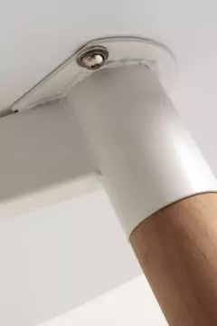 Mesa cuadrada 80cm - blanca - Grupo SL