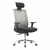 Silla de escritorio Cusco - gris claro