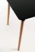 Mesa cuadrada 80cm - negra - tienda online