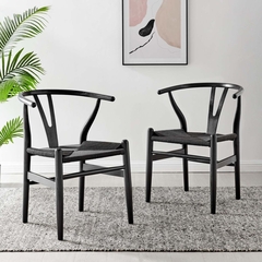 Silla Bahamas madera total black