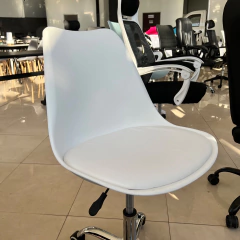 Silla de oficina Tulip - Blanca