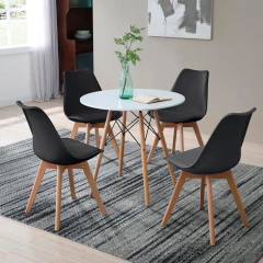 Imagen de Silla Tulip - negra