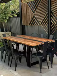 Silla tolix - Negra semi mate