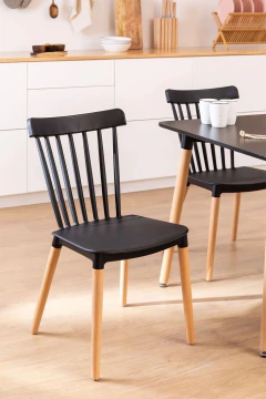 Silla Italia - negra - tienda online