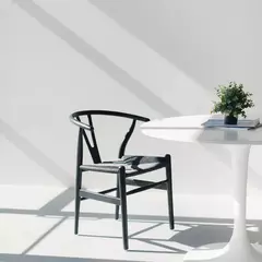 Silla Bahamas madera total black - comprar online