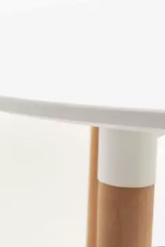 Mesa cuadrada 80cm - blanca - tienda online