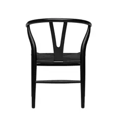 Silla Bahamas madera total black - comprar online