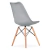 Silla con almohadon - gris en internet