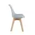 Silla tulip kids - gris en internet
