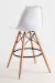Banqueta Eames - blanca - tienda online