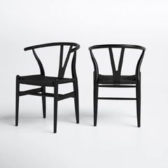 Silla Bahamas madera total black