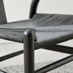 Silla Bahamas madera total black - Grupo SL