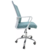 Silla de escritorio Curazao - turquesa - Grupo SL