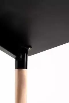 Mesa cuadrada 80cm - negra