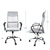Silla de escritorio Alabama - gris - Grupo SL