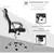 Silla de oficina Alabama negra - comprar online