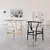 Silla Bahamas madera negra + natural - tienda online