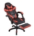 Silla Gamer Bali con apoya piernas - roja - comprar online