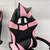 Silla Gamer Bali con apoya piernas - rosa - tienda online