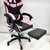 Silla Gamer Bali con apoya piernas - rosa - Grupo SL