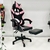 Silla Gamer Bali con apoya piernas - rosa en internet