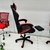 Silla Gamer Bali con apoya piernas - roja - comprar online