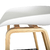Banqueta Camerun madera - blanca - tienda online