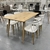 Mesa nordica madera 140 cm en internet