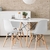 Mesa redonda 1m - blanca - comprar online