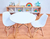 Imagen de Silla eames kids - blanca