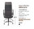 Silla de oficina Alabama negra - tienda online