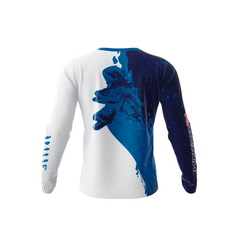 CAMISA M3X NEW FISH 23 WHITE/BLUE