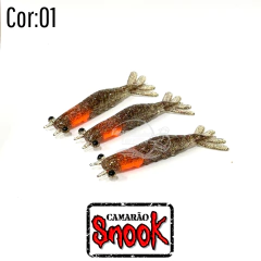 CAMARÃO SNOOK 7CM - comprar online