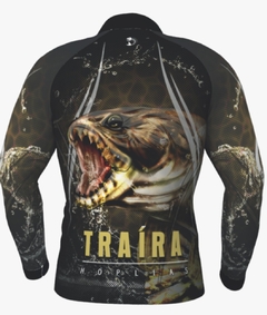 Camisa Dorsal Traira Preta - comprar online