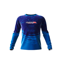 CAMISA M3X NEW FISH 23 BLUE