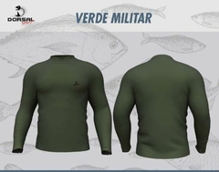 Camisa Dorsal Verde Militar - Casa do Pescador Curitiba