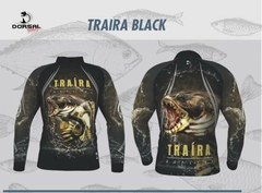 Camisa Dorsal Traira Preta - Casa do Pescador Curitiba