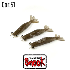 CAMARÃO SNOOK 7CM - Casa do Pescador Curitiba