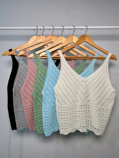 MUSCULOSA TEJIDA FEDRA - Chesmin