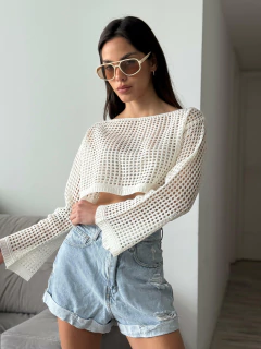 CROP TEJIDO JAPON - comprar online