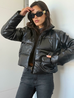 CAMPERA PUFFER ECOCUERO TIJUANA