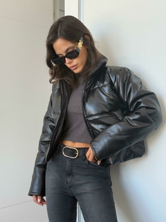 CAMPERA PUFFER ECOCUERO TIJUANA - comprar online