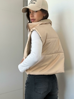 CHALECO PUFFER ECOCUERO SHARON - comprar online