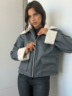 CAMPERA ECOCUERO CORDERITO ANTO - tienda online