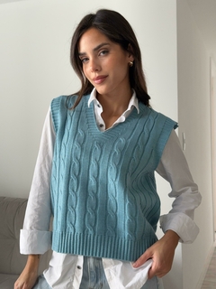 CHALECO TEJIDO PARIS - comprar online