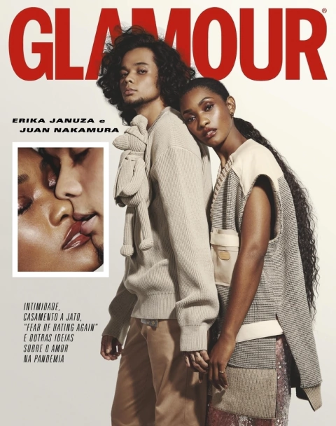 Revista Glamour - Edição junho 21 - Capa Erika e Juan