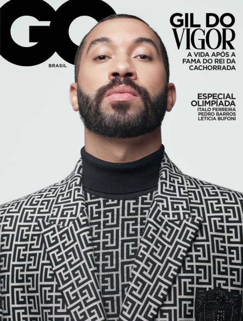 Revista GQ - Edição junho/julho 21 - Capa Gil