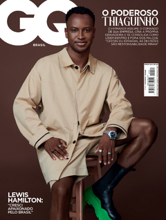 AUTOGRAFADA POR THIAGUINHO - Revista GQ - Edição novembro 21