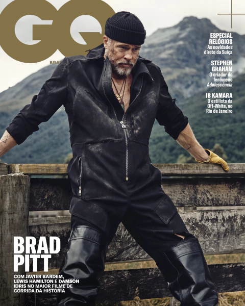 Revista GQ - Edição junho 25 (capa Brad Pitt) - comprar online
