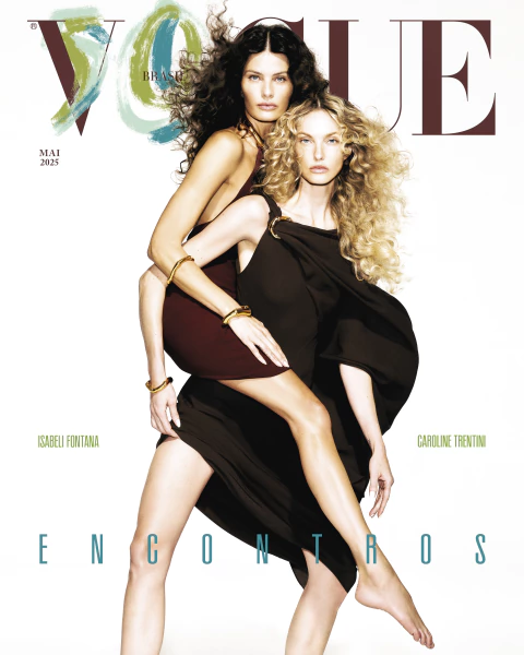 Revista Vogue - Edição maio 25 (capa Isabeli Fontana e Caroline Trentini) - comprar online
